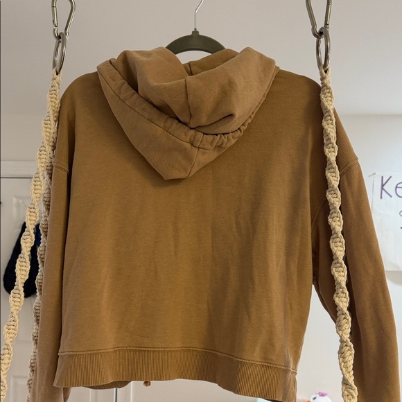 American Eagle Outfitters Tan Hoodie Sweater - Picture 2 of 2